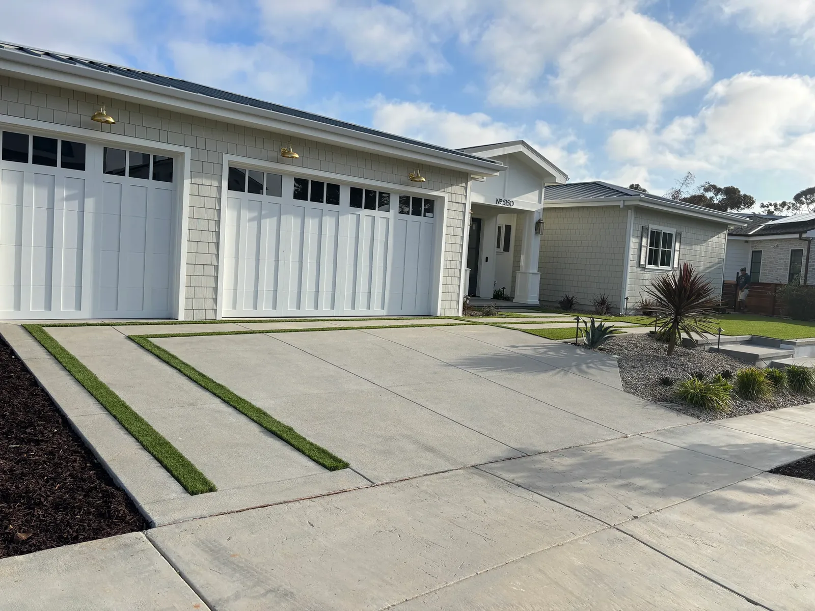 Coastal Modern Farmhouse — outdoor living detail 1