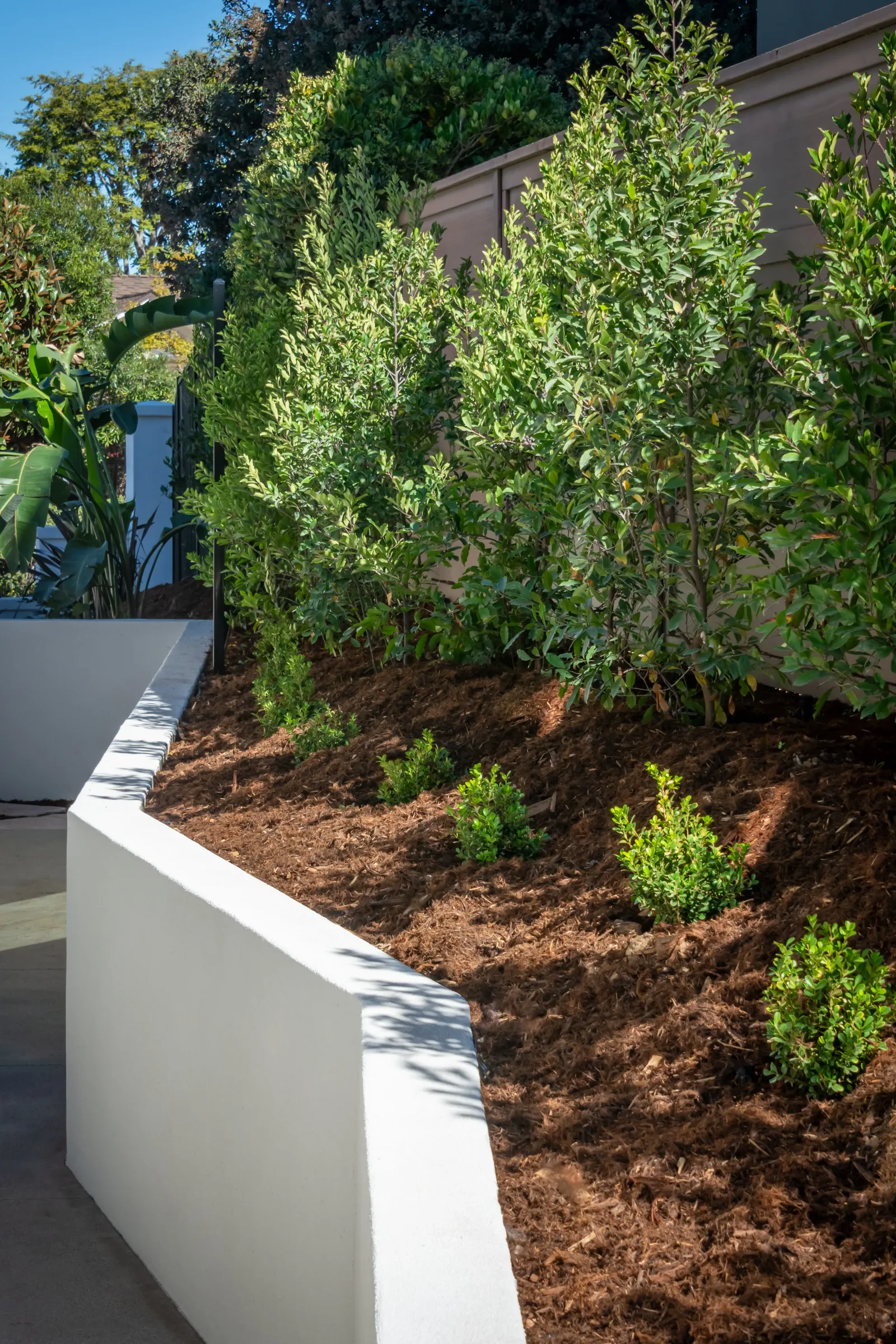 Professional retaining wall